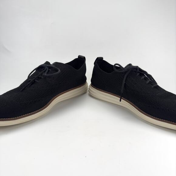 Cole Haan Men's Original Grand Stitchlite Wingtip Oxfords Black C27959 Size 13M - Picture 4 of 8